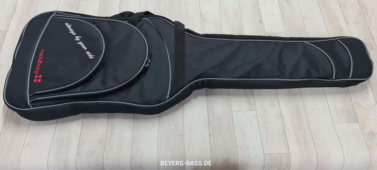Sandberg California Grand Dark Custom TM5 Ebony, San Remo Blue Highgloss